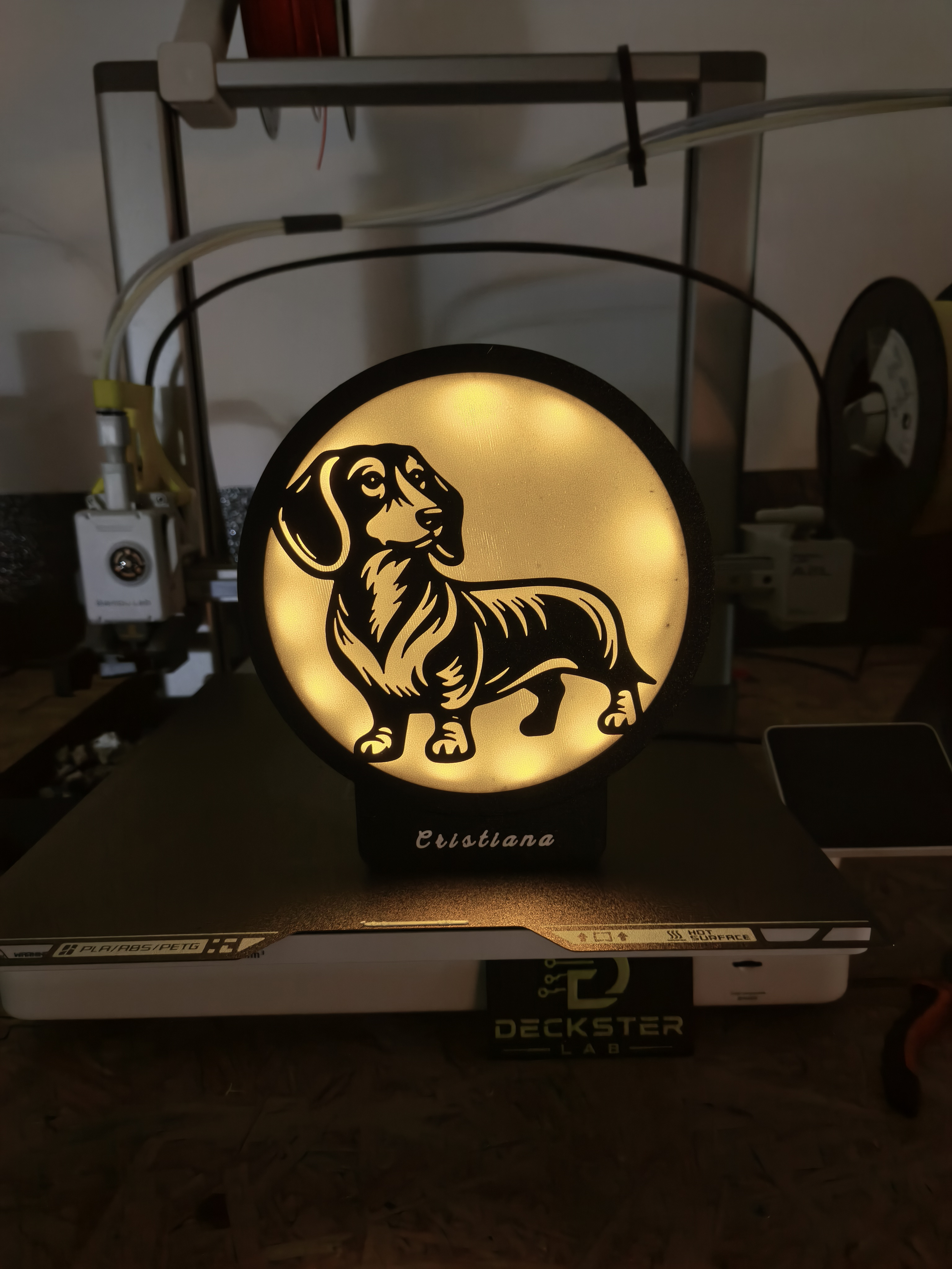 Luminária personalizada